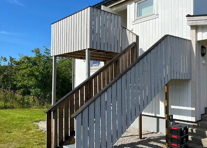 I Stamsund, Lofoten Apartmán Rishaugen